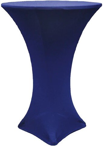 Cocktail Table Spandex Cover - Navy