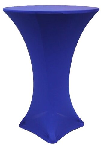 Cocktail Table Spandex Cover - Royal Blue