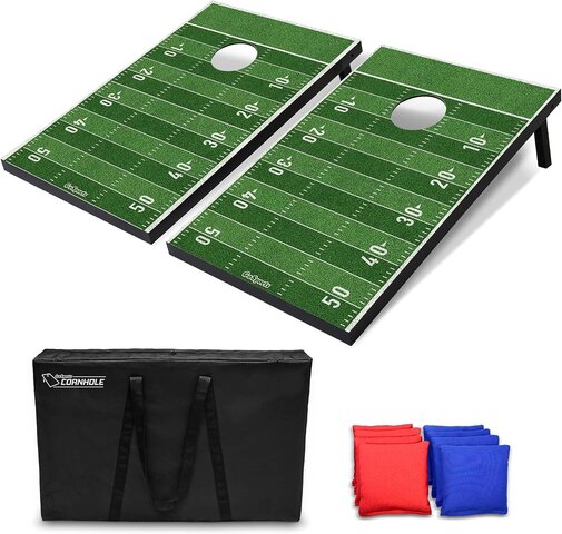 Football Themed Cornhole Set