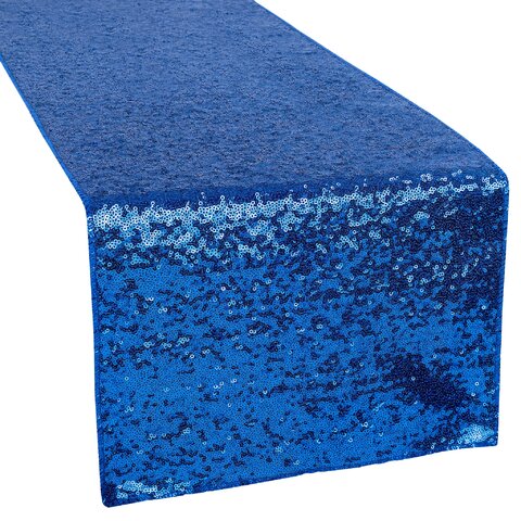 Royal Blue Glitz Table Runner