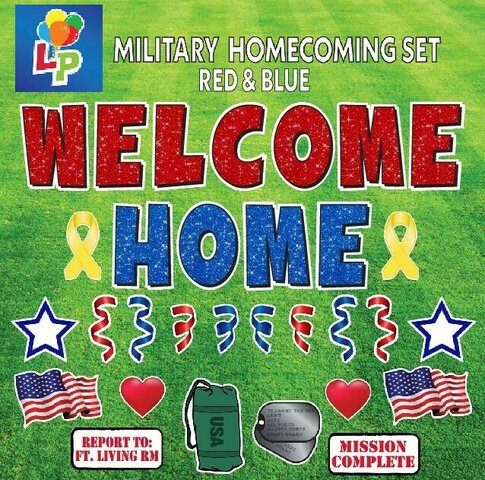 Welcome Home - Yard Card Greeting