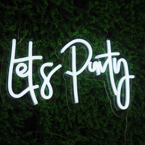 Let's Party - Neon Sign