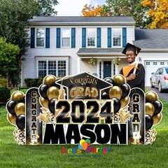 Congrats 2023 Grad - Choose your balloon colors