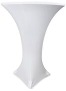 Cocktail Table Spandex Cover - White