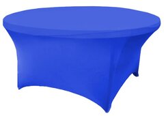5ft Round Spandex Table Cover - Royal Blue