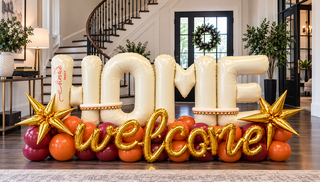 Home “Sweet Home” Balloon Display — Yours to Keep!