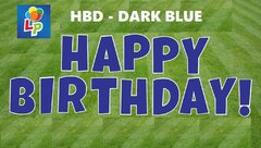 Happy Birthday Blue - Yard Card Greeting