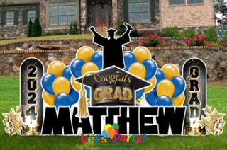 2024 Congrats Grad - Choose your Balloon Colors