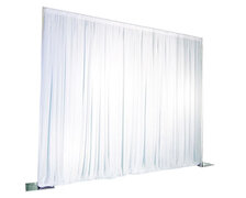 White Fabric Draping - 10ft Backdrop
