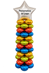 Foil Balloon Column - NO Latex