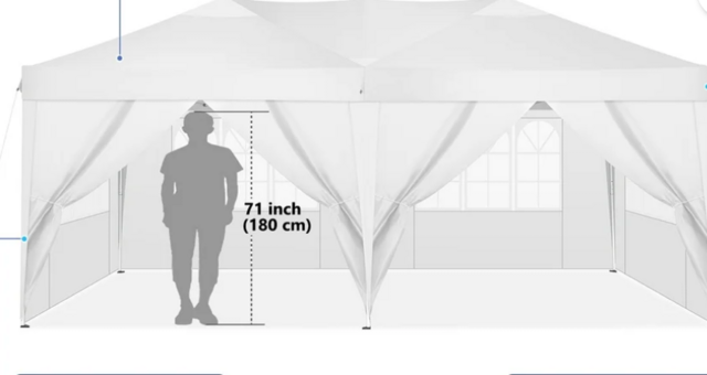 White Tent by it self