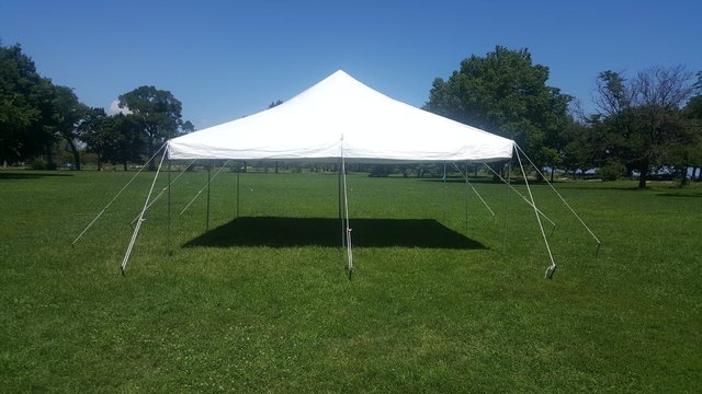 20x20 Economy Pole Tent 