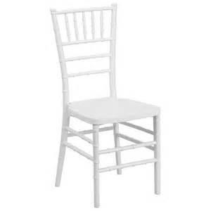 White Chiavari Chair Rentals