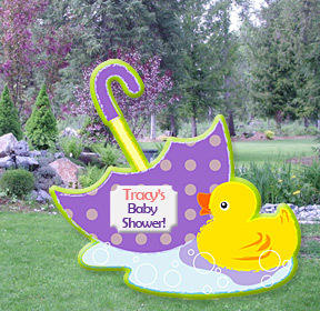 Baby Shower Yard Signs