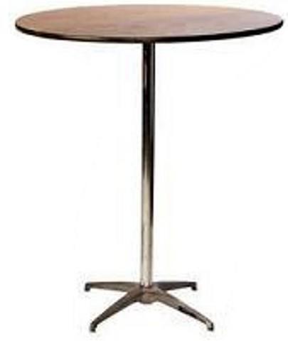 High Boy - Pedestal Cocktail Table (30inch round)