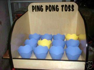Ping Pong Toss Carnival Game Rental