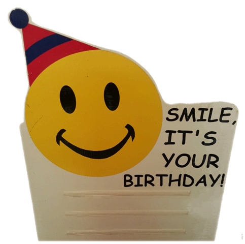 Smiley (Happy Birthday) Yard Sign