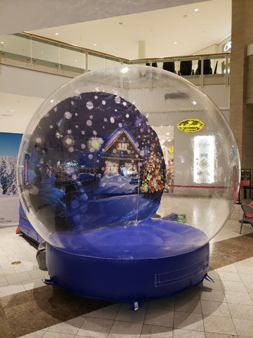 Inflatable Snow Globe