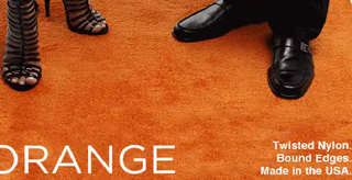 12ft Orange Carpet