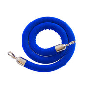 Blue Rope Rental w/Chrome (Silver) End