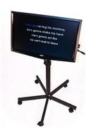 Karaoke television (on stand)