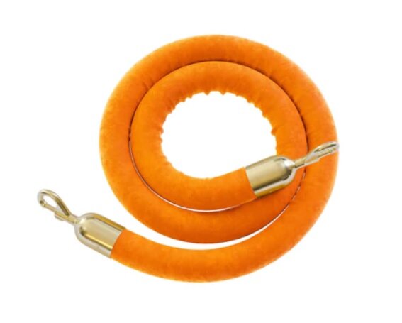 Orange Rope Rental w/Brass End