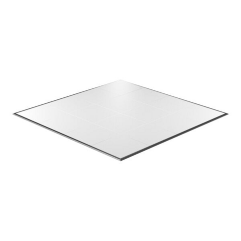 18' X 24' - White Dance Floor on Hard Surface