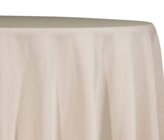 Ivory Scuba 120in Round Tablecloth