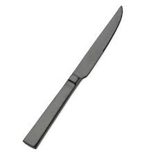 Black Titan Steak Knife (Pack of 10 Units)