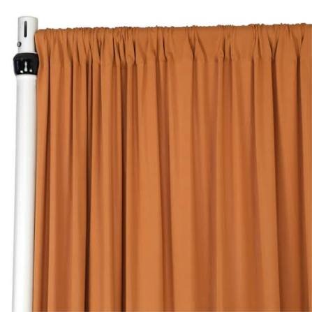 Copper Spandex 14' Single Drape