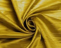 Gold Crushed Taffeta 90