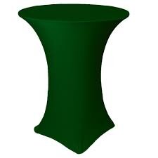 Jade Spandex 30'' Round Cocktail Table Cover
