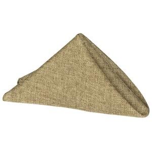 Natural Tan Faux Burlap 20in Square Napkin 