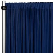 Navy Blue Spandex 14' Single Drape 