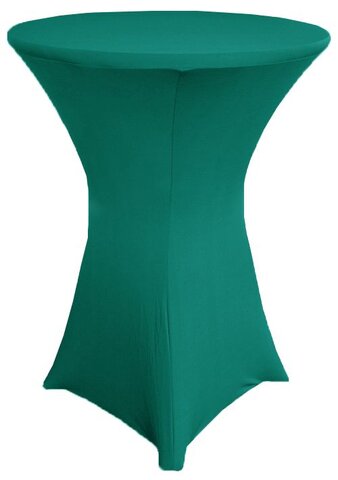Jade Spandex 30in Round Cocktail Table Cover