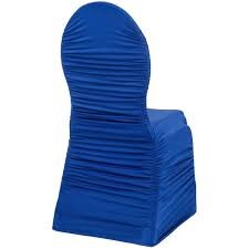 Royal Spandex Ruched Banquet Chair Cover