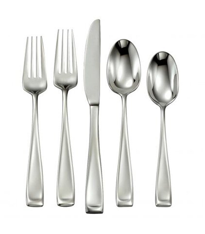 Silver Moda Dinner Knife (Pack of 10 Units)