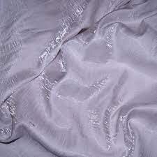 Silver Shimmer Galaxy 120in Round Tablecloth