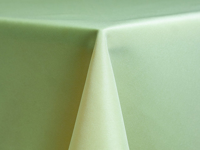 Mint Polyester 90'' x 156'' Rectangular Tablecloth