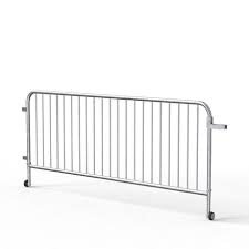 Wide Swing Gate 8.5 ft. Steel Interlocking System Barricade 