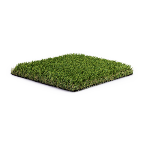Green Artificial Thick Faux Turf Per Square Foot