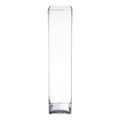 Decorative Large Glass Vase 7'' x 24'' Tall