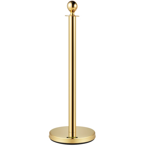 Gold Stanchion Post