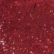 Apple Red Sequin 90in x 156in Rectangular Tablecloth