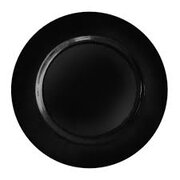Black Acrylic Charger Plate