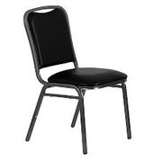Black Padded Conference Chair