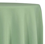 Sage Green Polyester 120" Round Tablecloth