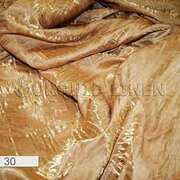 Gold Shimmer Galaxy 132" Round Tablecloth