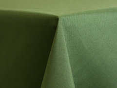 Olive Polyester 120" Round Tablecloth