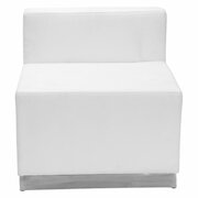 White Lounge Lux Series Reception Chair